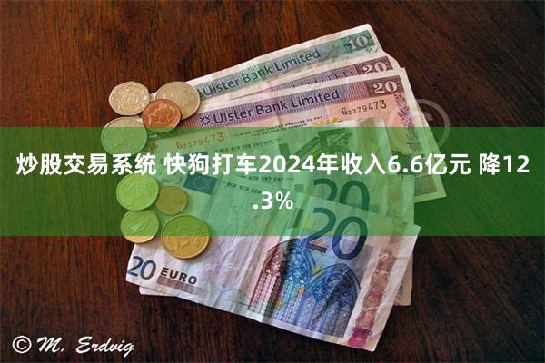 炒股交易系统 快狗打车2024年收入6.6亿元 降12.3%