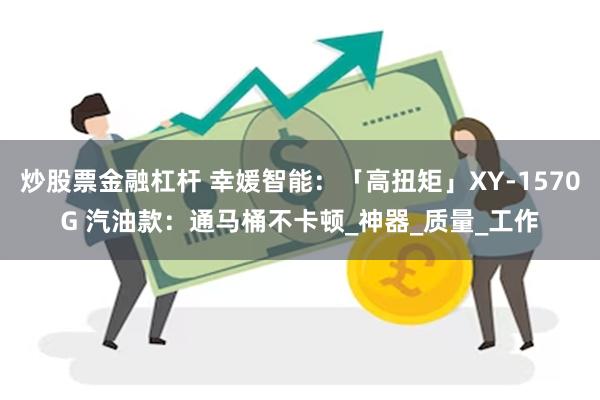 炒股票金融杠杆 幸媛智能：「高扭矩」XY-1570G 汽油款：通马桶不卡顿_神器_质量_工作